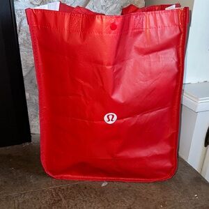 lululemon athletica Red Tote Bag